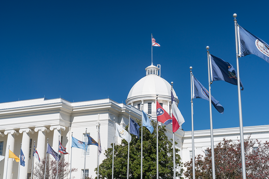 The Alabama State Capitol Building